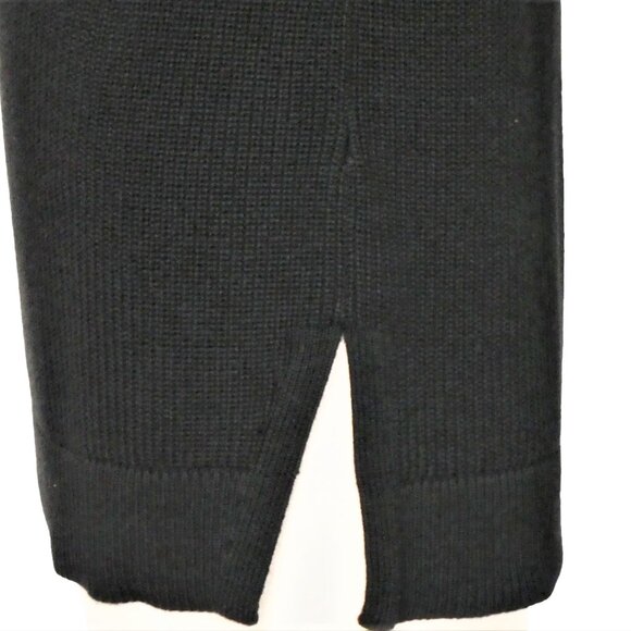 Banana Republic Black Cowl Neck Tunic Sweater Vest Size M - Picture 7 of 9